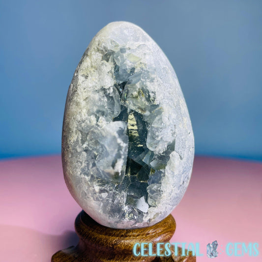 Celestite Cluster Egg - Small