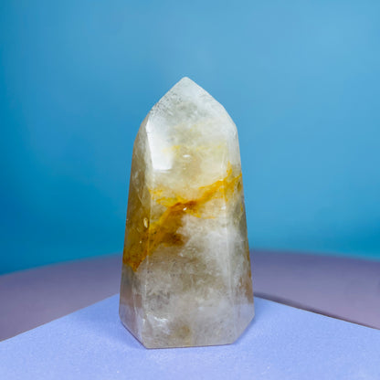 Golden Healer Quartz Small Tower