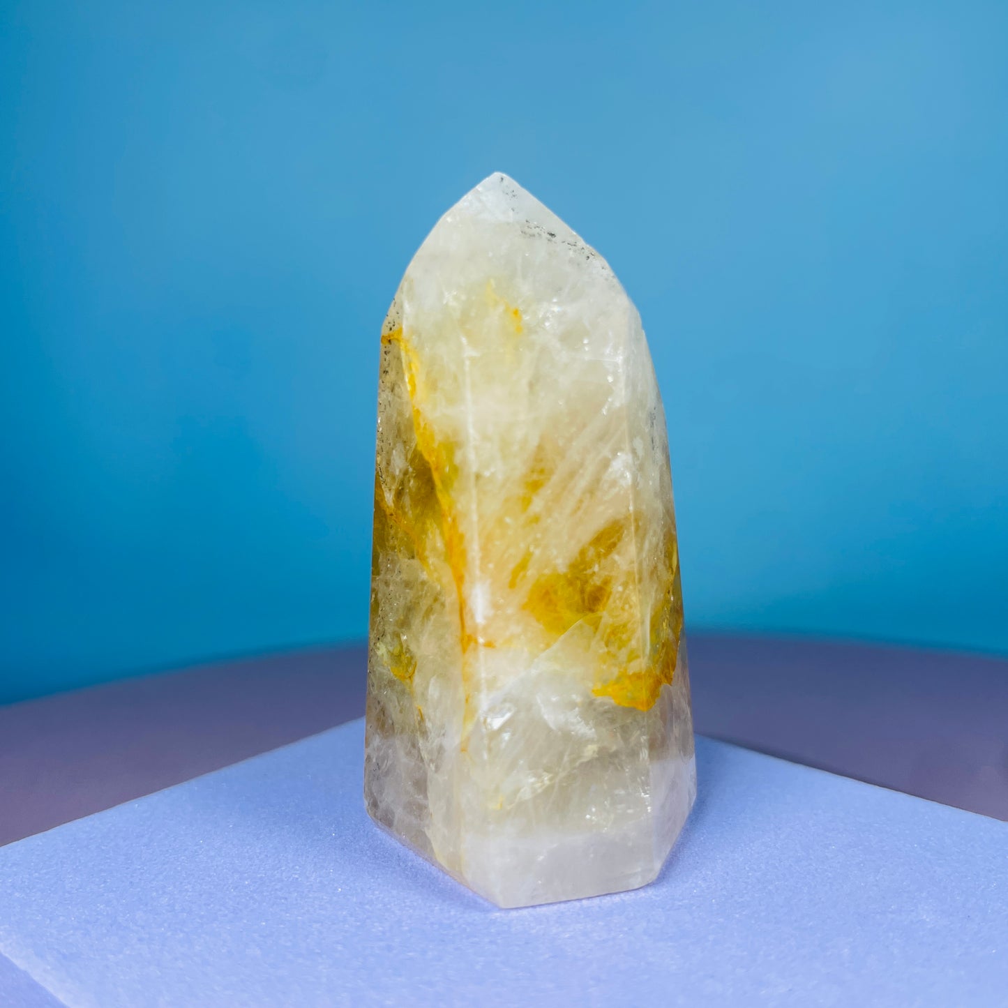Golden Healer Quartz Small Tower
