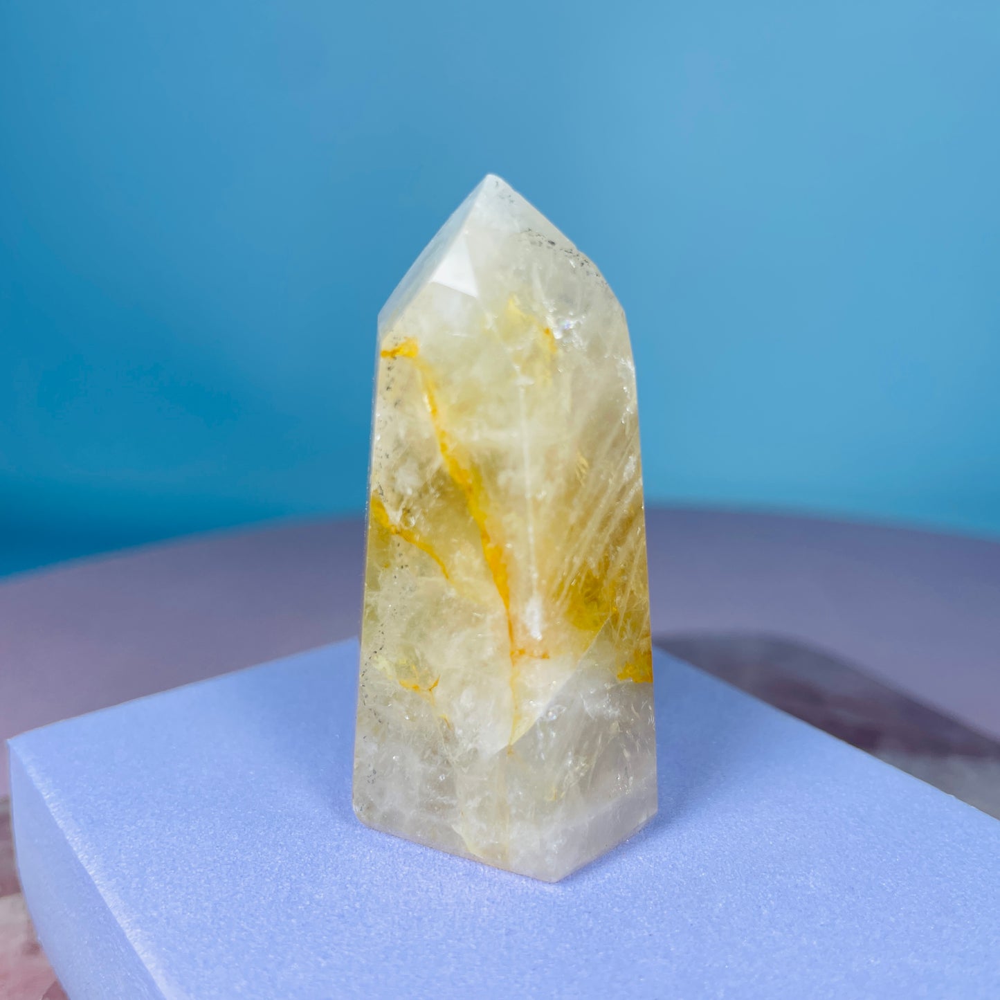 Golden Healer Quartz Small Tower