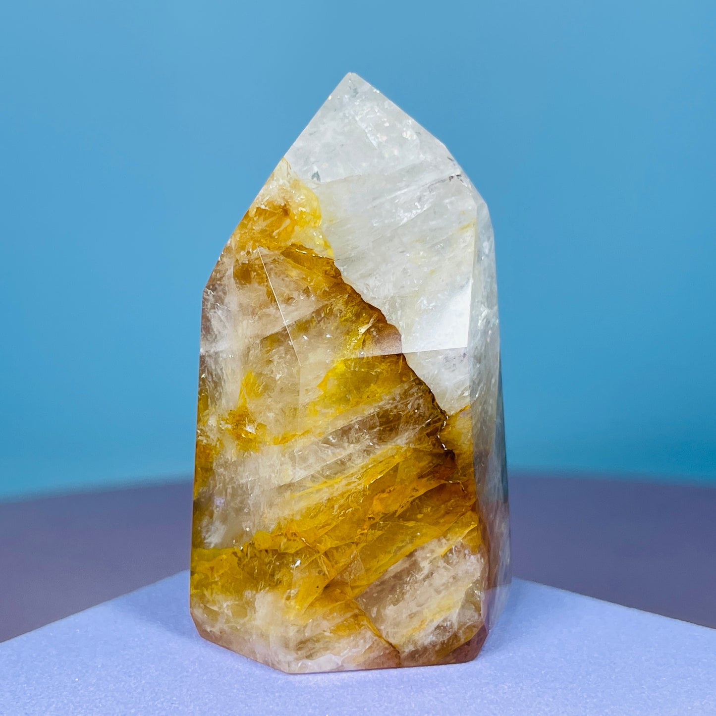 Golden Healer Quartz Small Tower