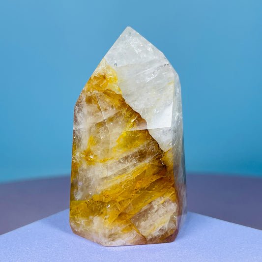 Golden Healer Quartz Small Tower