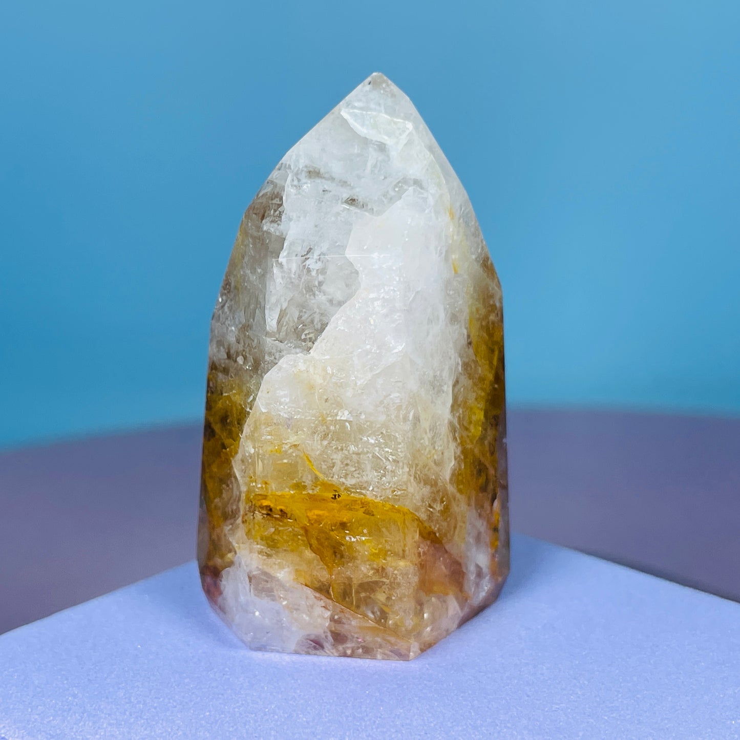 Golden Healer Quartz Small Tower