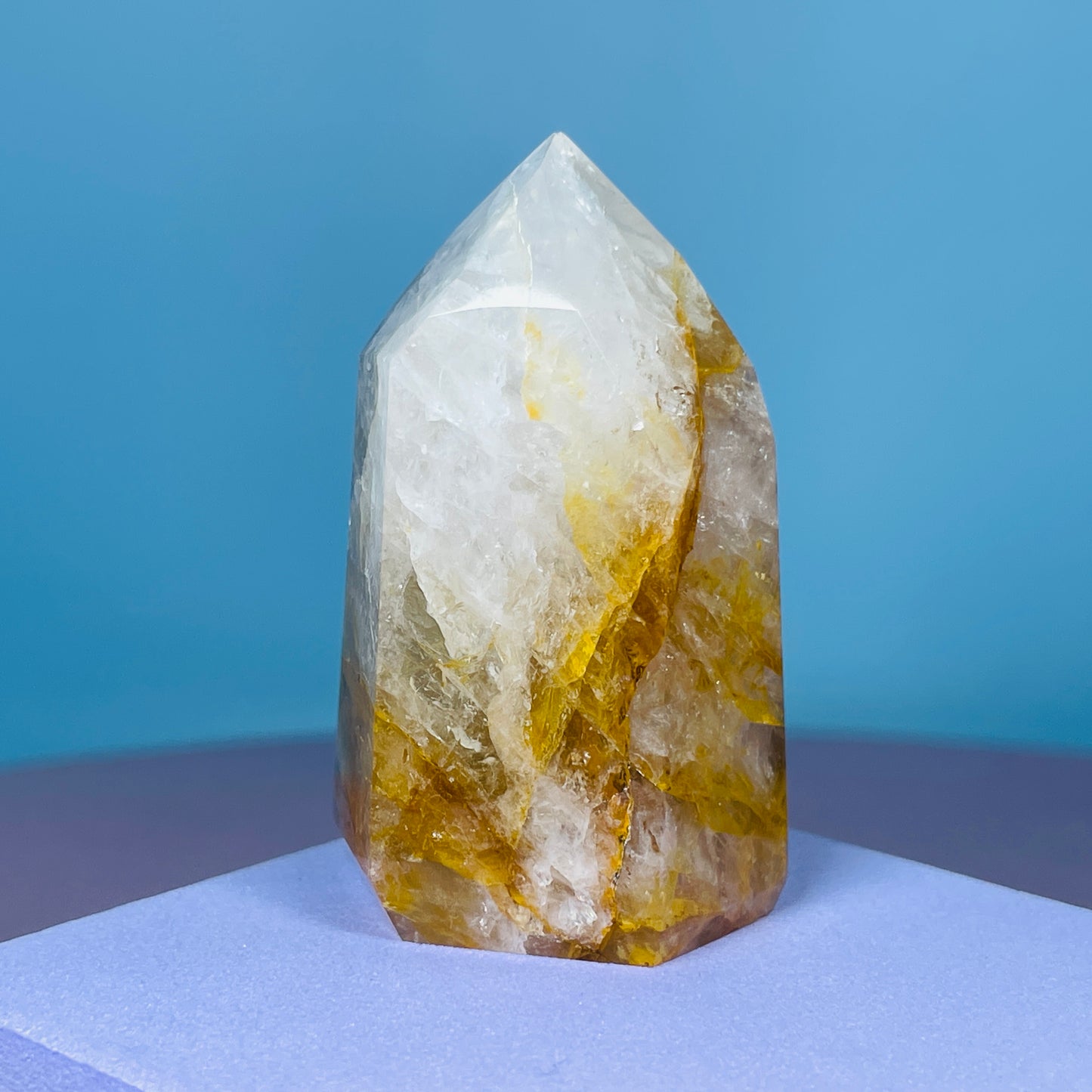 Golden Healer Quartz Small Tower