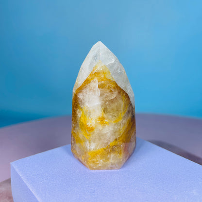 Golden Healer Quartz Small Tower