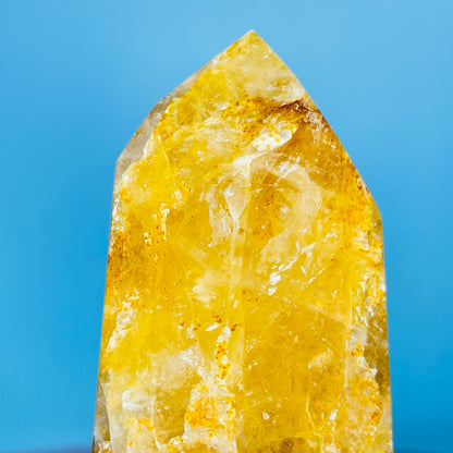 Golden Healer Quartz Medium Tower