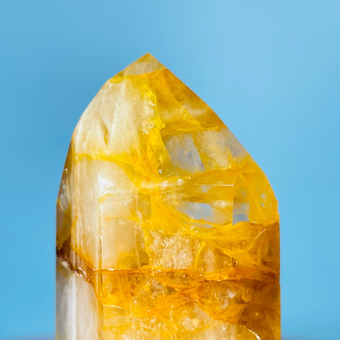 Golden Healer Quartz Medium Tower