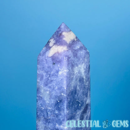 Purple Lepidolite Mica Medium Obelisk Tower