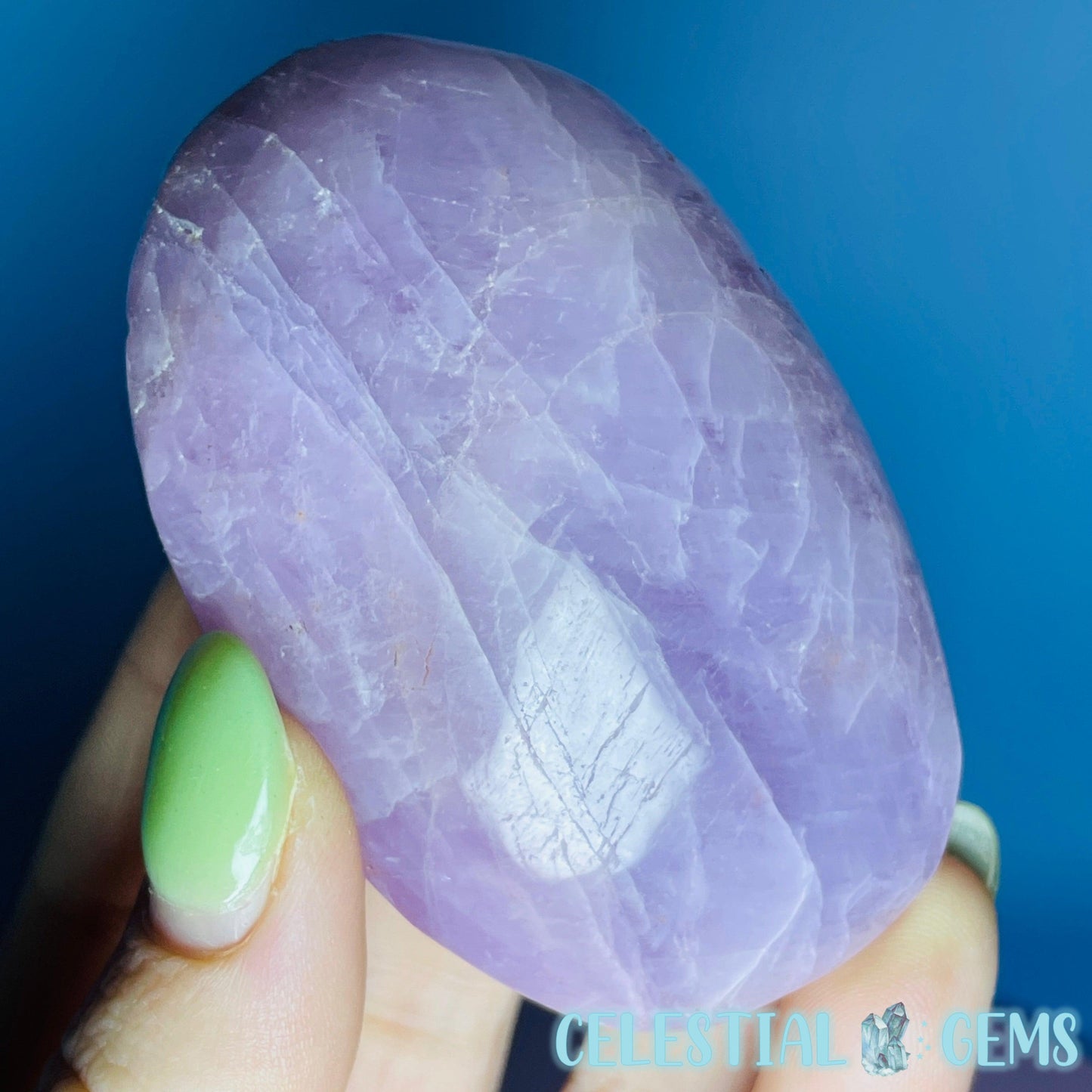 Kunzite Palmstone (Video)