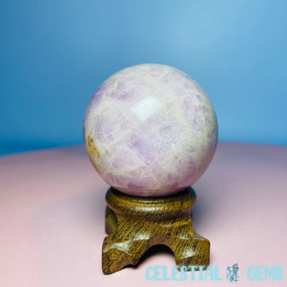 Kunzite Flashy Medium Sphere (Video)