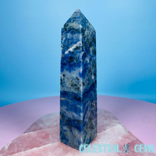 Sodalite Medium Obelisk Tower