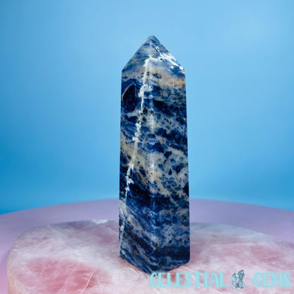 Sodalite Medium Obelisk Tower