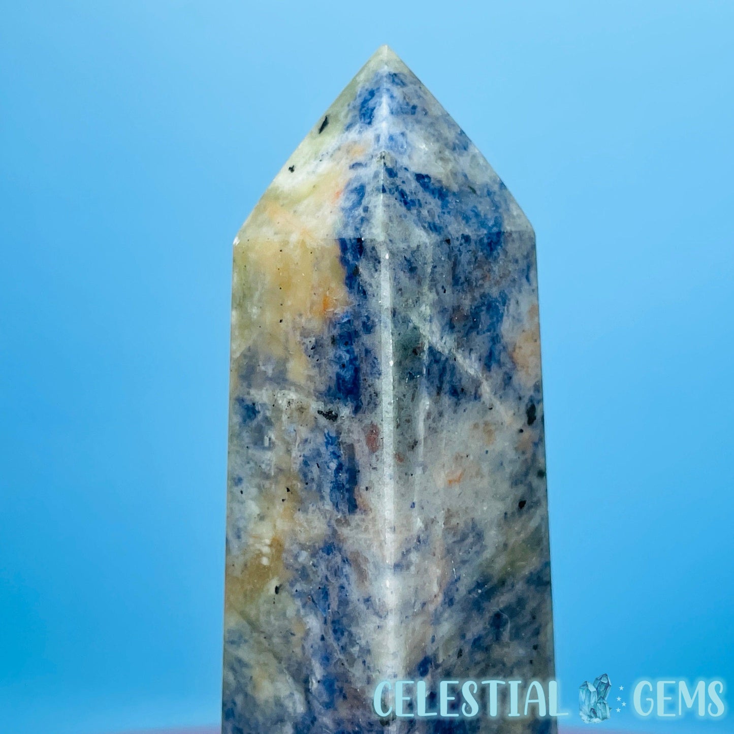 Sodalite Medium Obelisk Tower