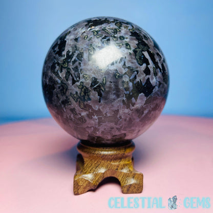 Indigo Gabbro (Mystic Merlinite) Large Sphere