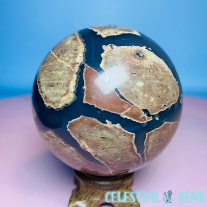 Volcanic 'Football' Agate (Uranyl Chalcedony) Large Sphere