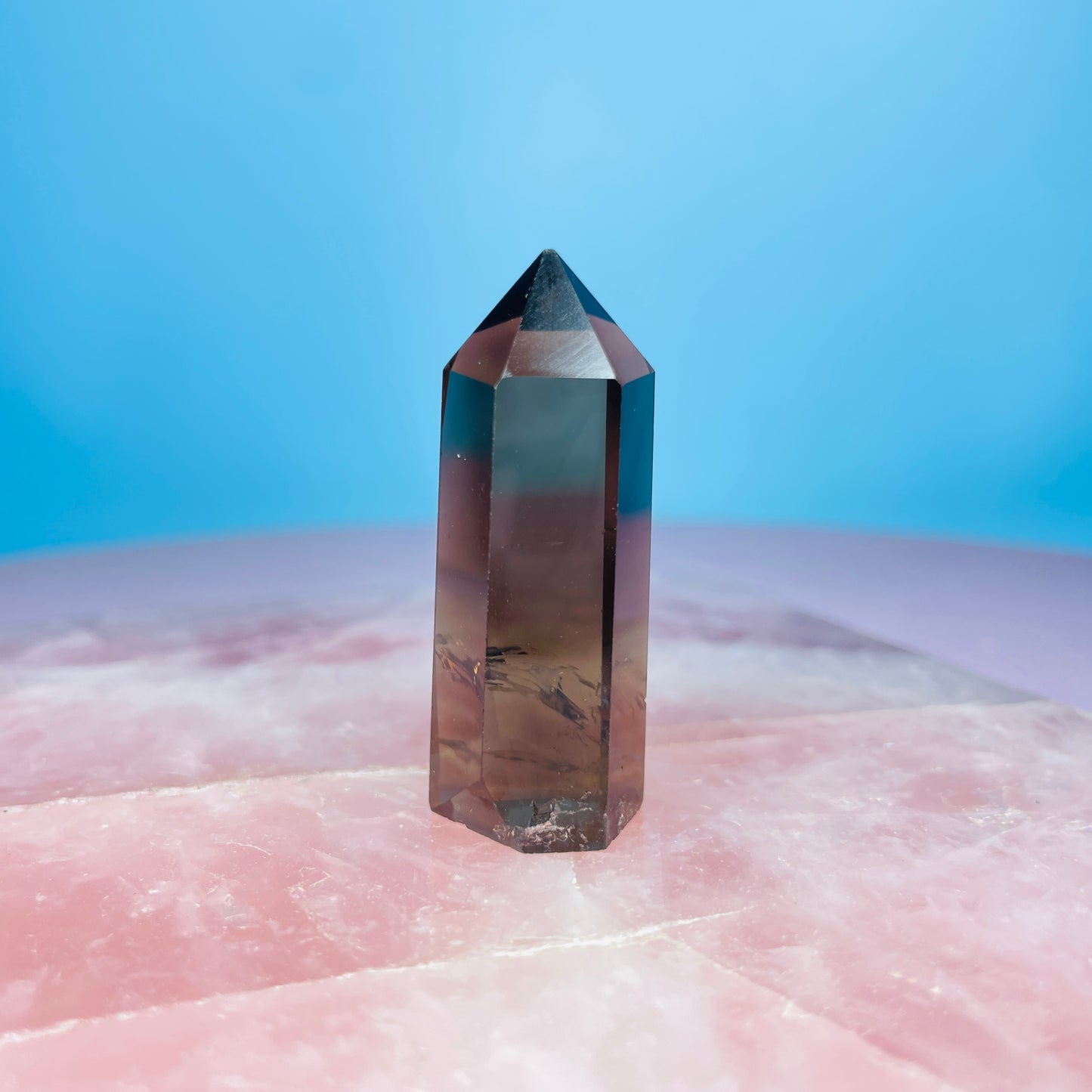 Dark Smoky Quartz Small Tower