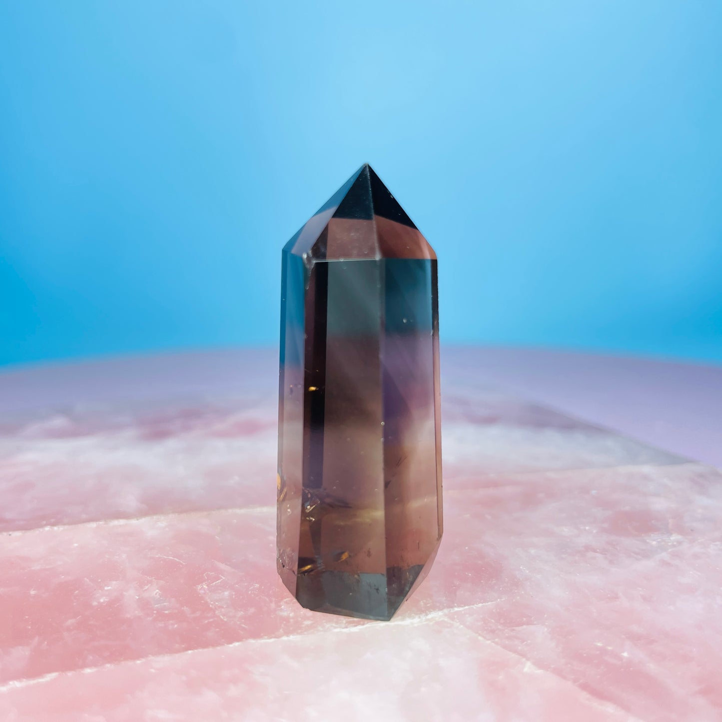 Dark Smoky Quartz Small Tower