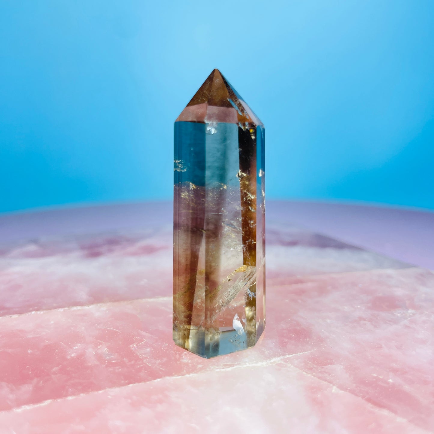 Dark Smoky Quartz Small Tower