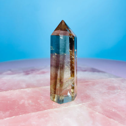 Dark Smoky Quartz Small Tower