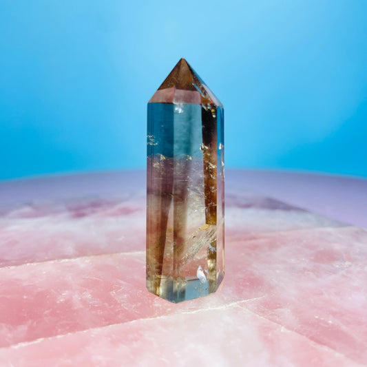 Dark Smoky Quartz Small Tower