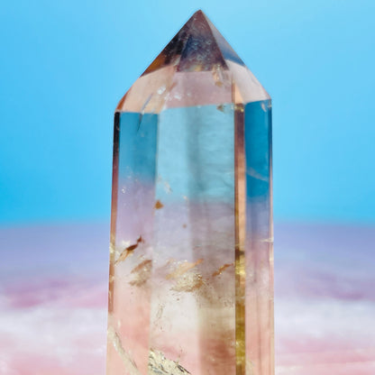 Dark Smoky Quartz Small Tower