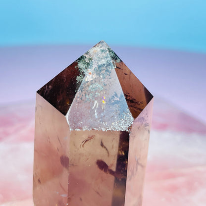 Dark Smoky Quartz Small Tower