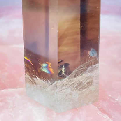 Dark Smoky Quartz Small Tower