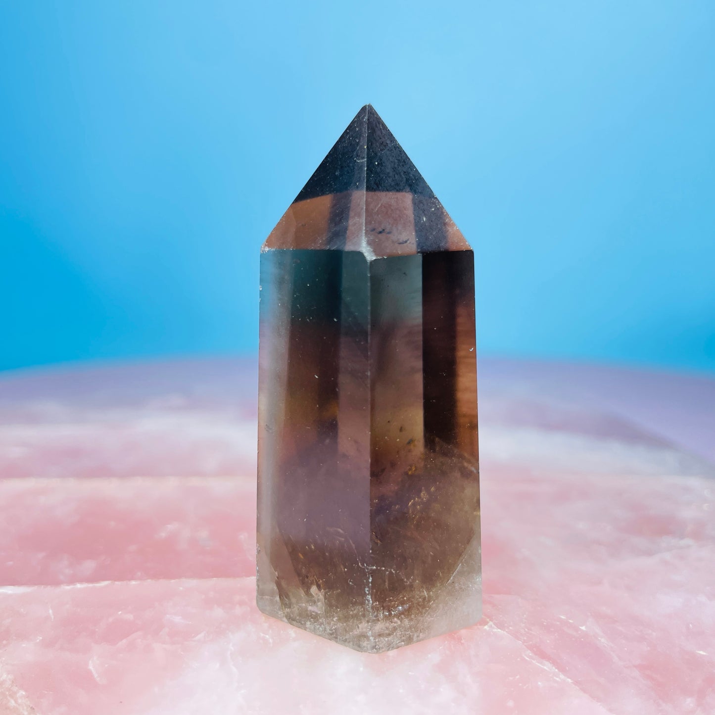 Dark Smoky Quartz Small Tower