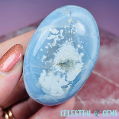 Blue Owhyee Opal Palmstone