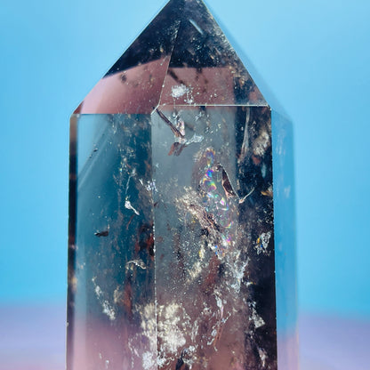 Dark Smoky Quartz Small Tower