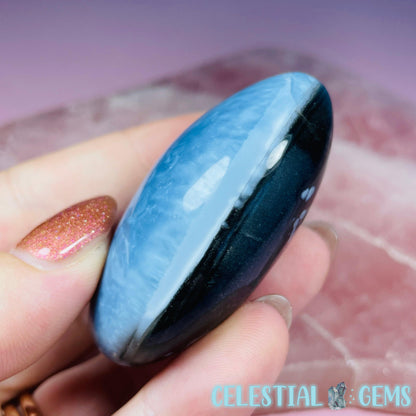 Blue Owhyee Opal Palmstone