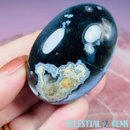 Blue Owhyee Opal Palmstone