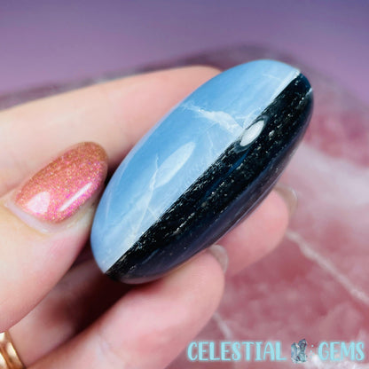 Blue Owhyee Opal Palmstone