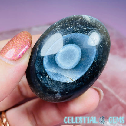 Blue Owhyee Opal Palmstone