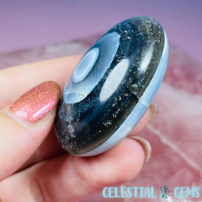 Blue Owhyee Opal Palmstone