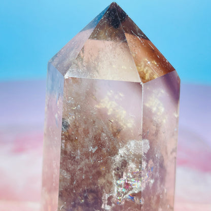 Dark Smoky Quartz Small Tower