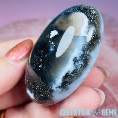 Blue Owhyee Opal Palmstone