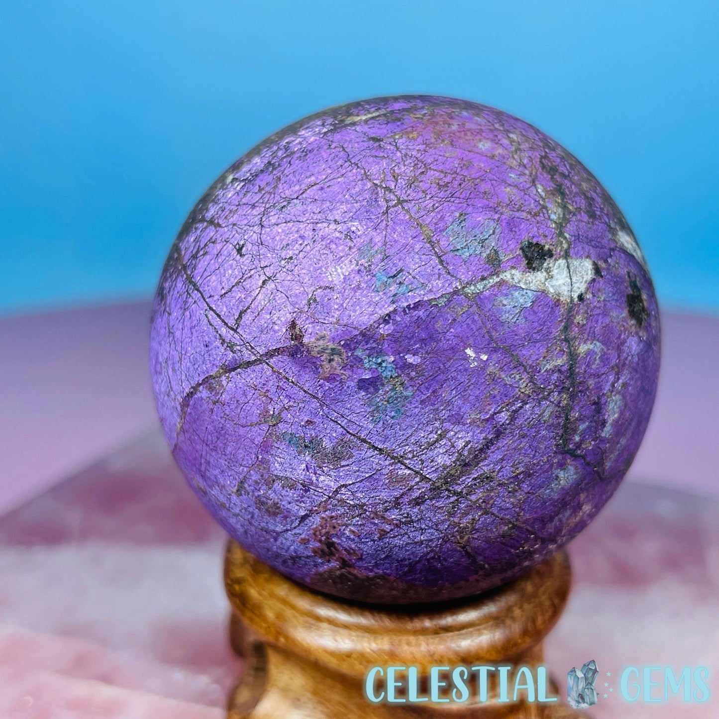 Purpurite Medium Sphere