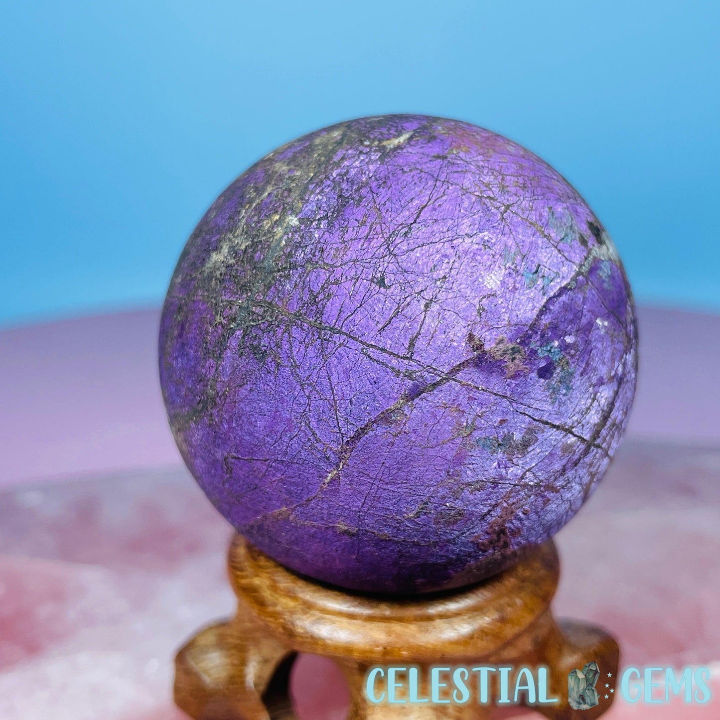 Purpurite Medium Sphere