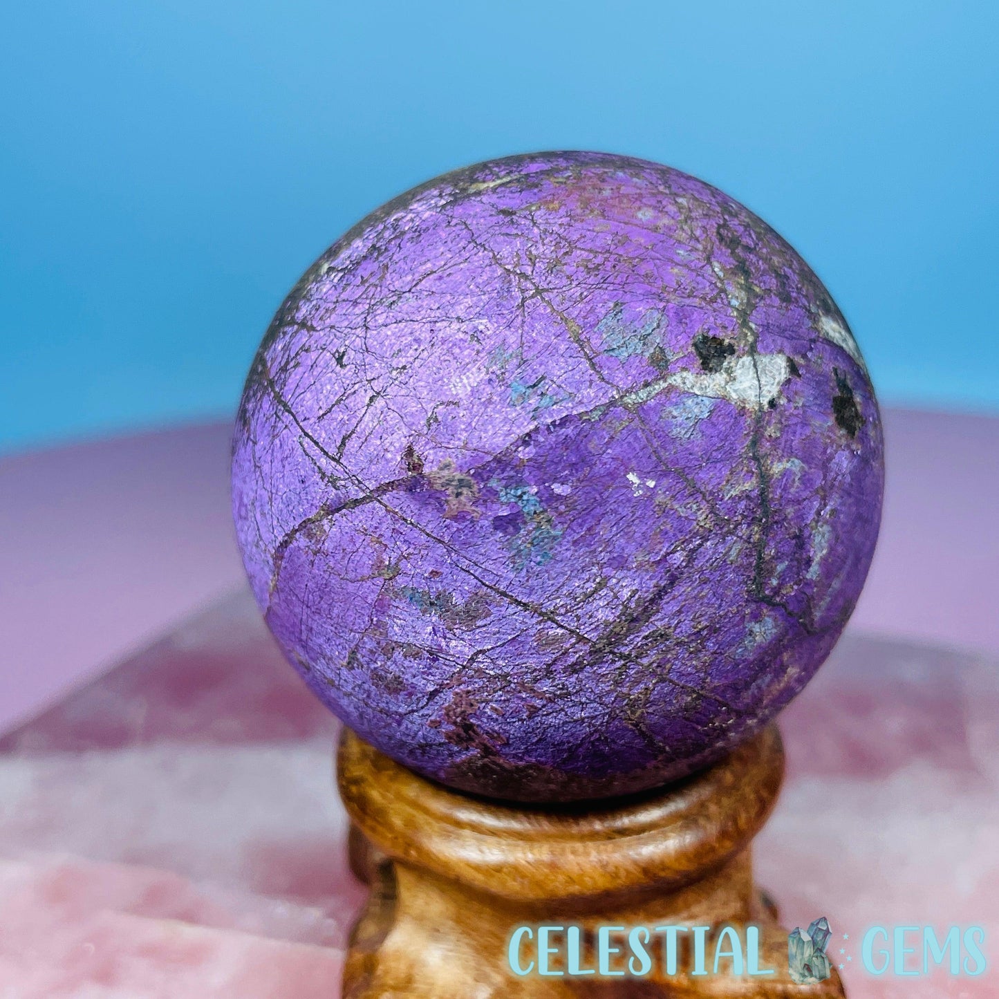 Purpurite Medium Sphere