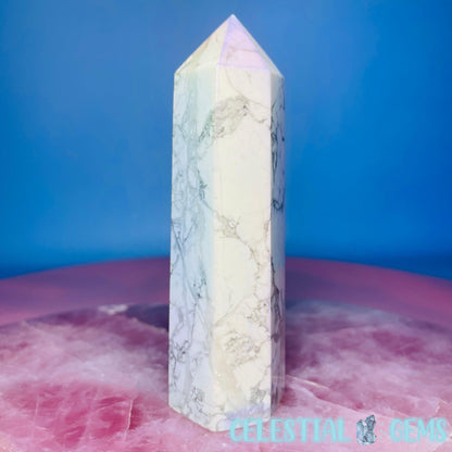 Aura Howlite Medium Tower