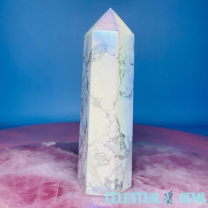 Aura Howlite Medium Tower