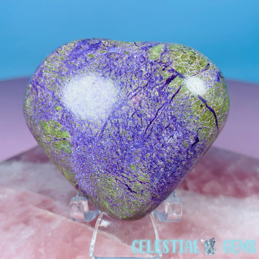 Atlantisite Heart Medium Carving