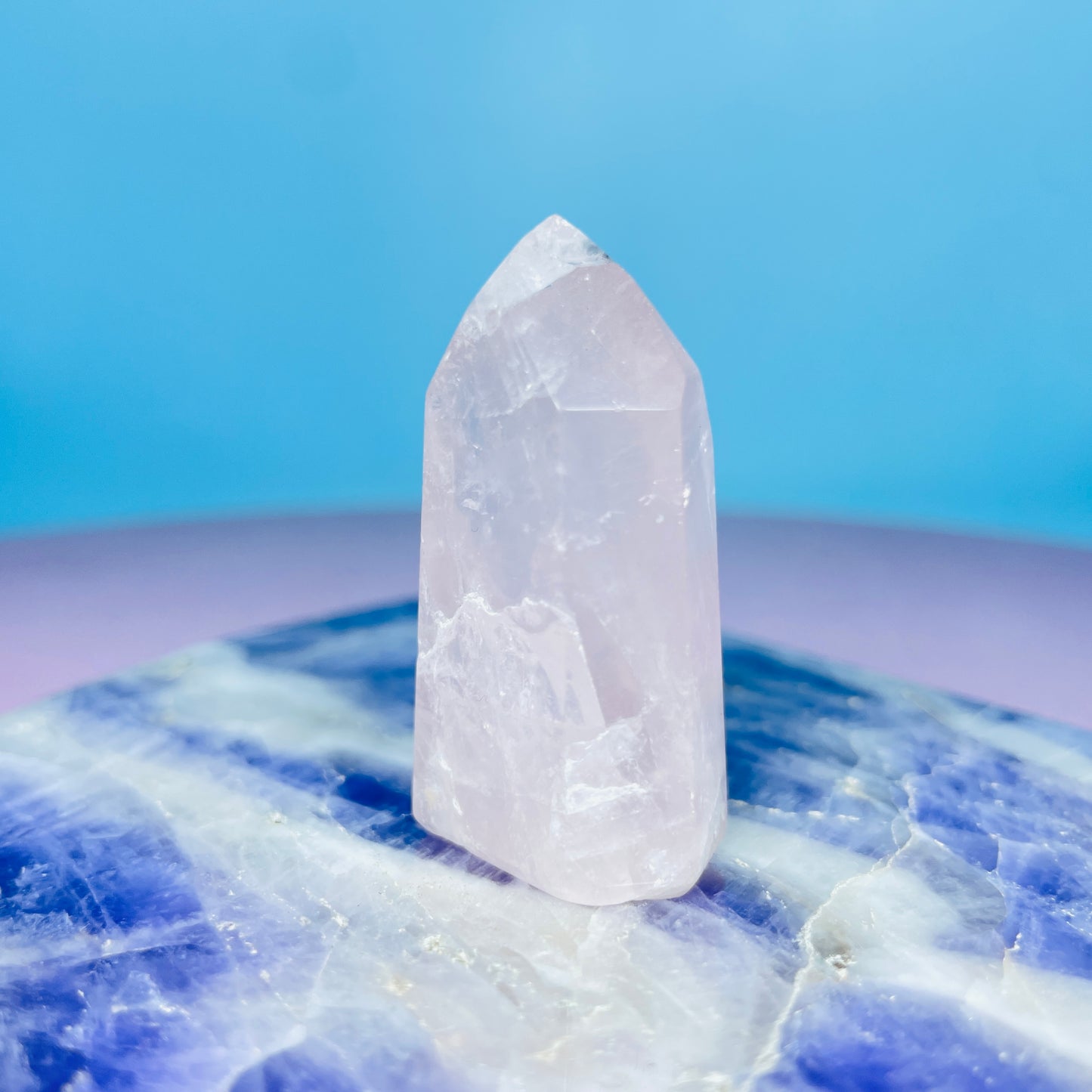 Rose Quartz Small Tower