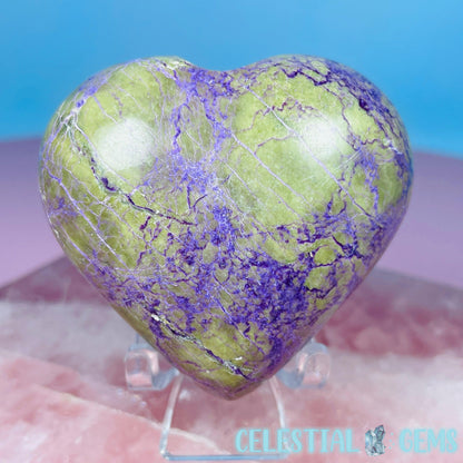 Atlantisite Heart Medium Carving