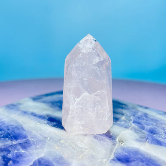 Rose Quartz Small Tower