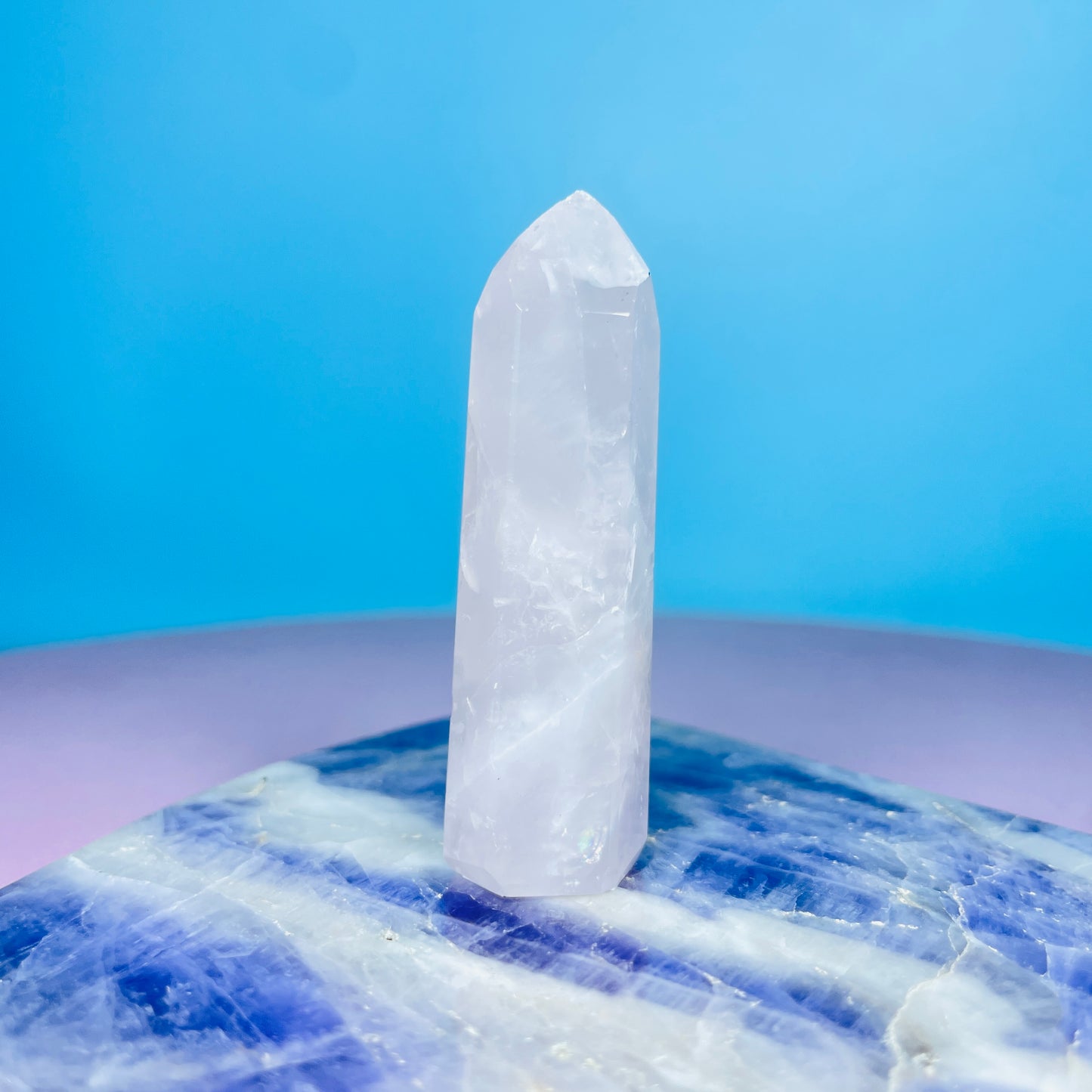 Rose Quartz Small Tower
