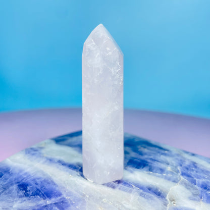 Rose Quartz Small Tower