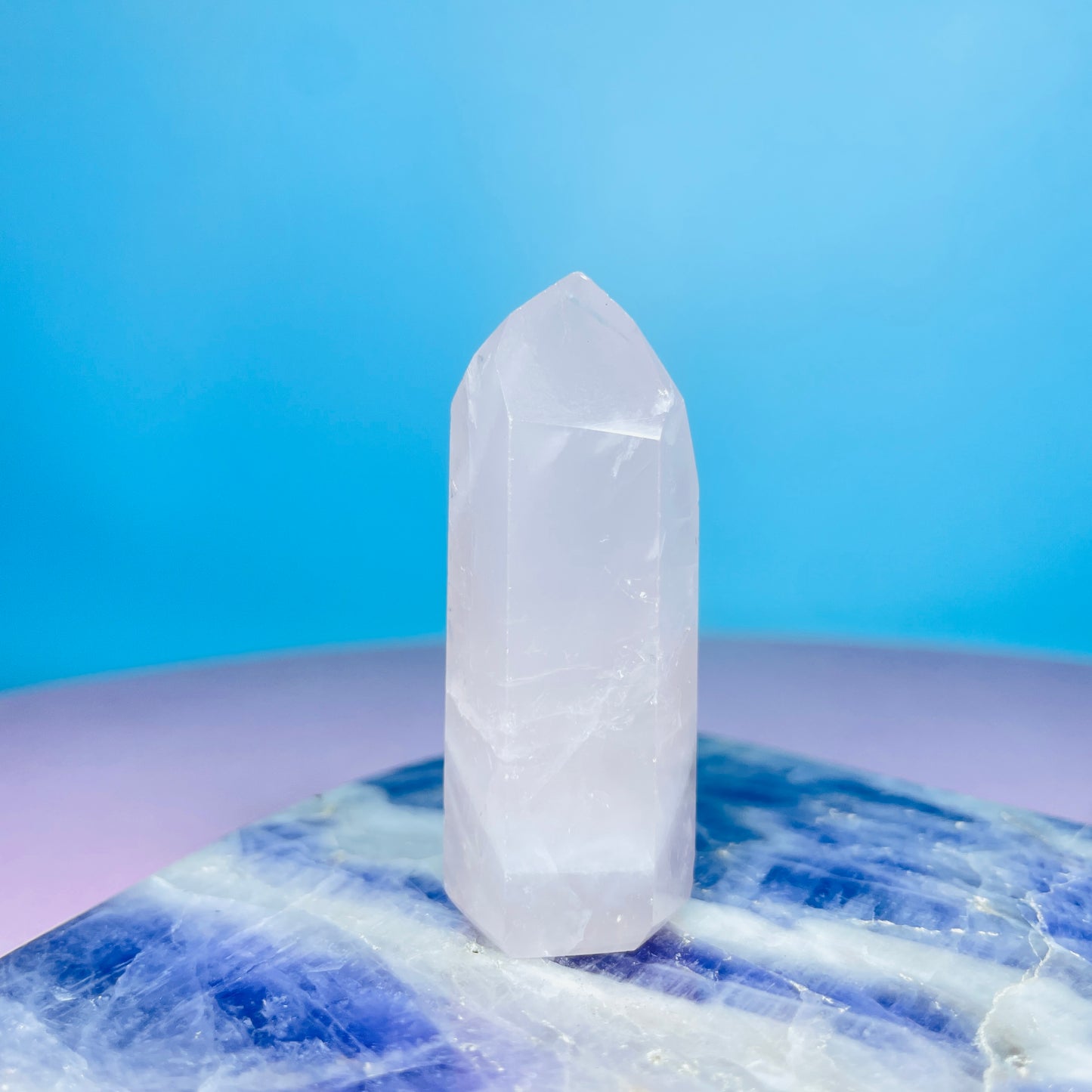 Rose Quartz Small Tower