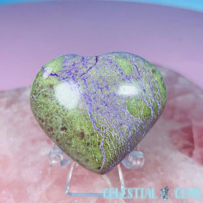 Atlantisite Heart Medium Carving